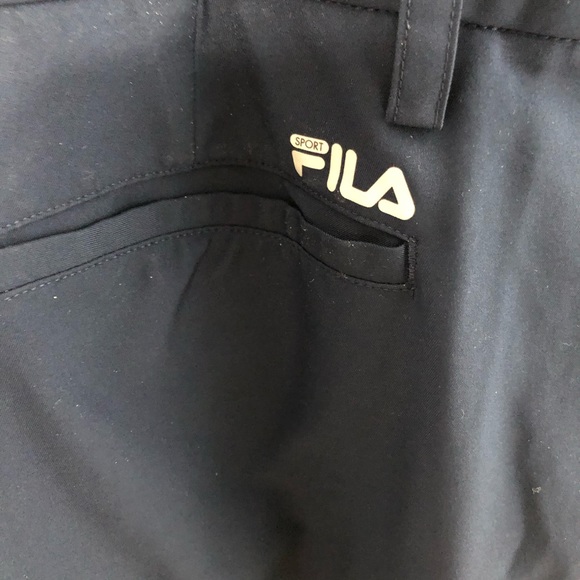 Fila Sport Men’s Golf Pants Flat Front Stay The Course Size 40 Blue - Picture 4 of 8
